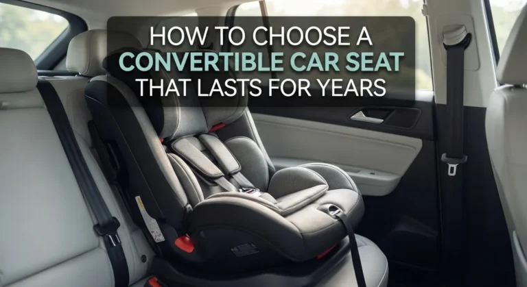 How to Choose a Convertible Car Seat That Lasts for Years