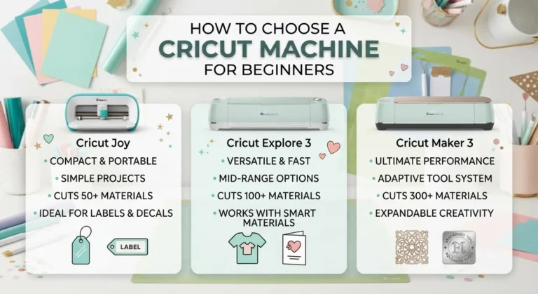 How to Choose a Cricut Machine for Beginners