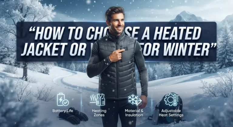How to Choose a Heated Jacket or Vest for Winter