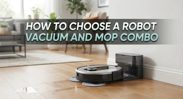 How to Choose a Robot Vacuum and Mop Combo: A Complete Guide