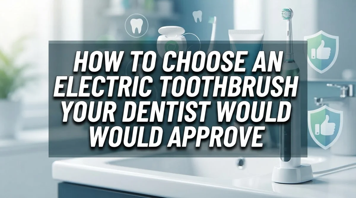 How to Choose an Electric Toothbrush Your Dentist Would Approve