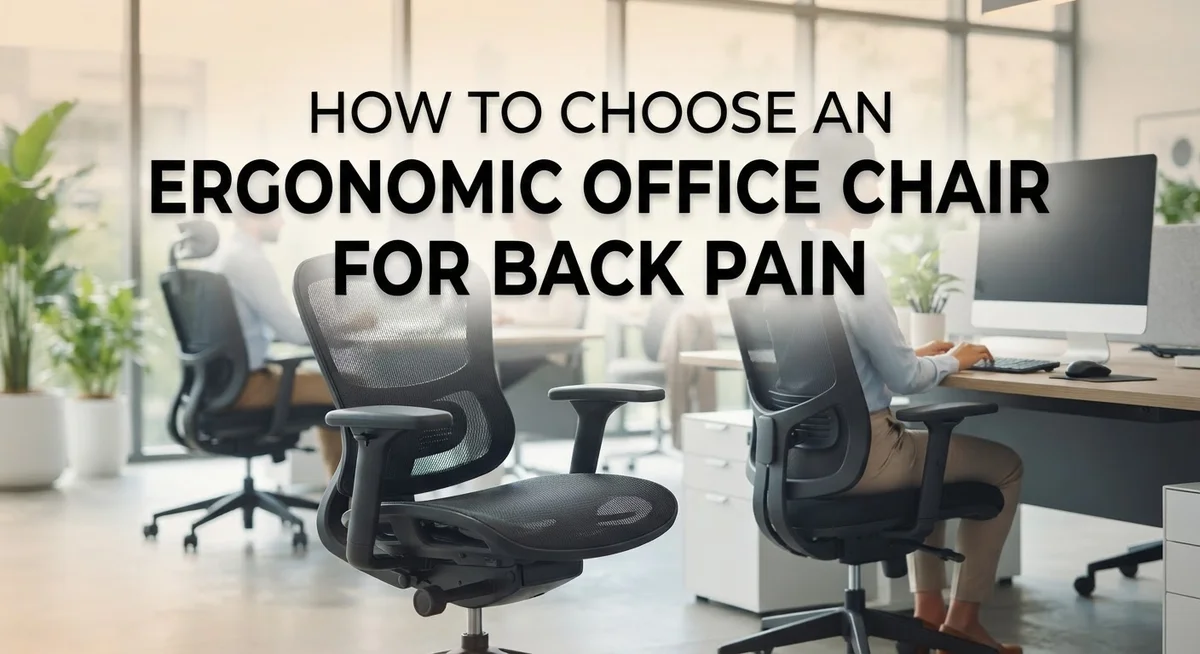 How to Choose an Ergonomic Office Chair for Back Pain