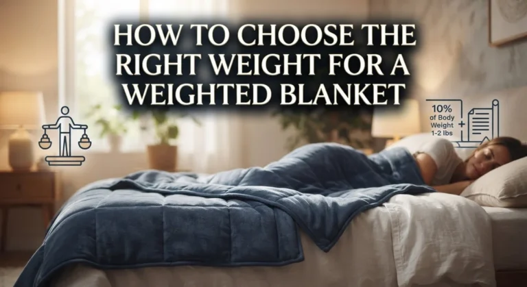 How to Choose the Right Weight for a Weighted Blanket