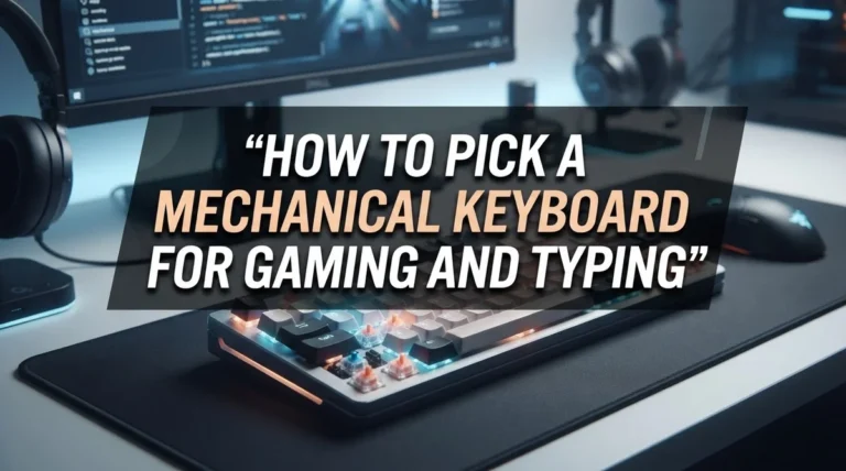 How to Pick a Mechanical Keyboard for Gaming and Typing