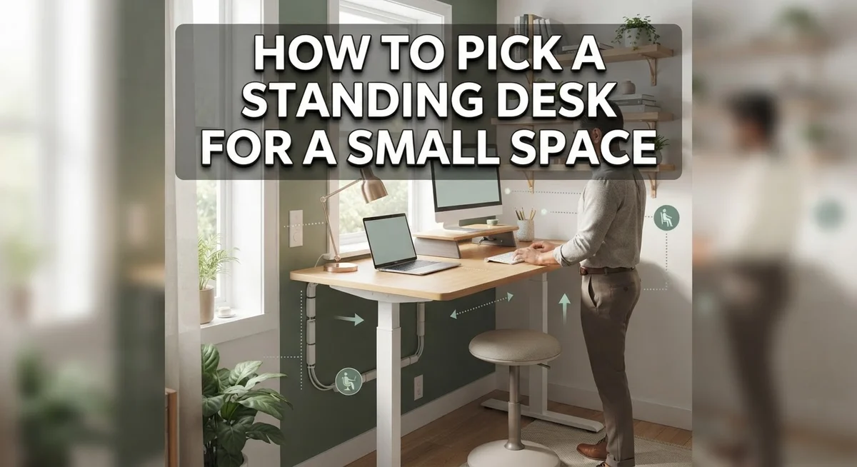 How to Pick a Standing Desk for a Small Space