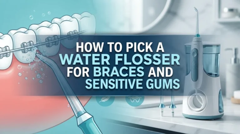 How to Pick a Water Flosser for Braces and Sensitive Gums: A Complete Guide