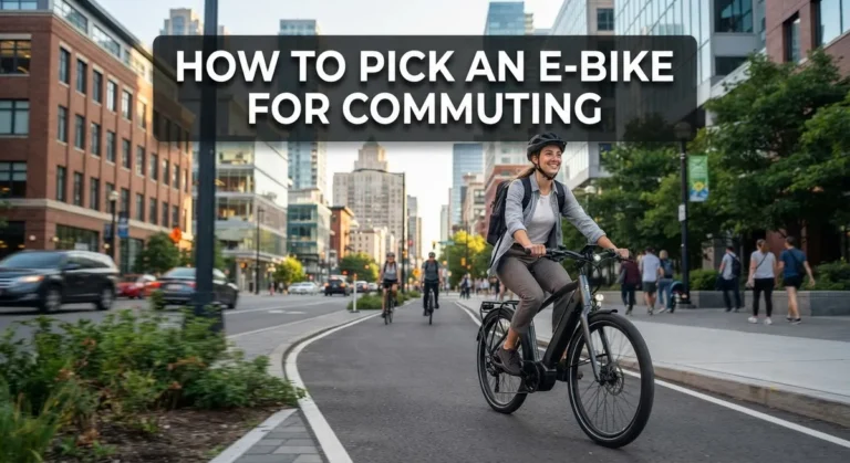 How to Pick an E-Bike for Commuting: A Complete Selection Guide