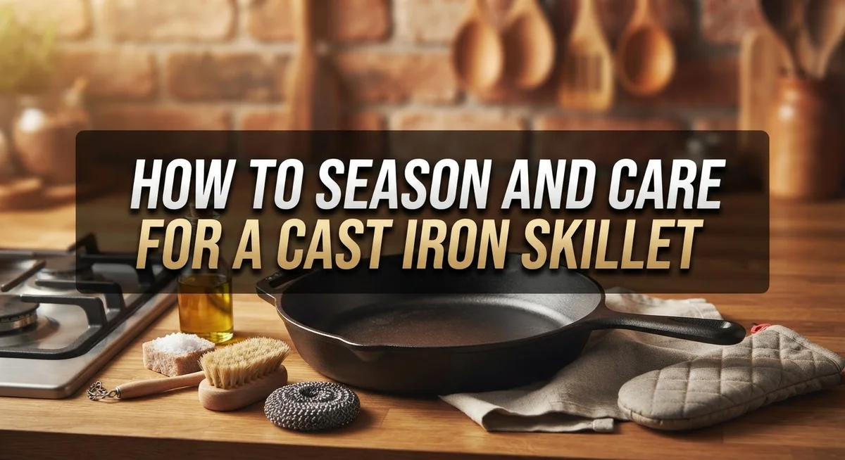 How to Season and Care for a Cast Iron Skillet: Complete Guide