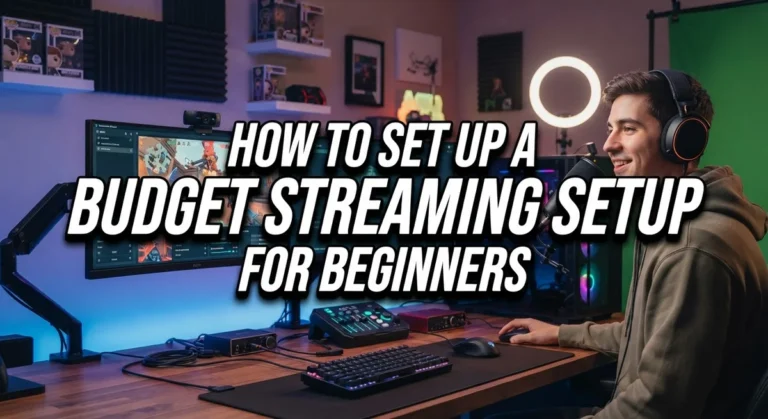 How to Set Up a Budget Streaming Setup for Beginners